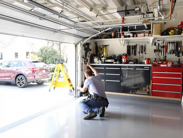 Local garage door repair service by Broadview Heights Garage Door Repair in Broadview Heights