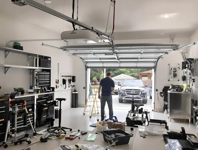 Garage door opener installation by Broadview Heights Garage Door Repair in Broadview Heights