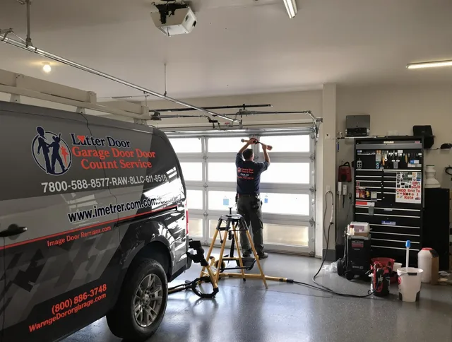 Broadview Heights Garage Door Repair team performing same-day garage door repair in Broadview Heights